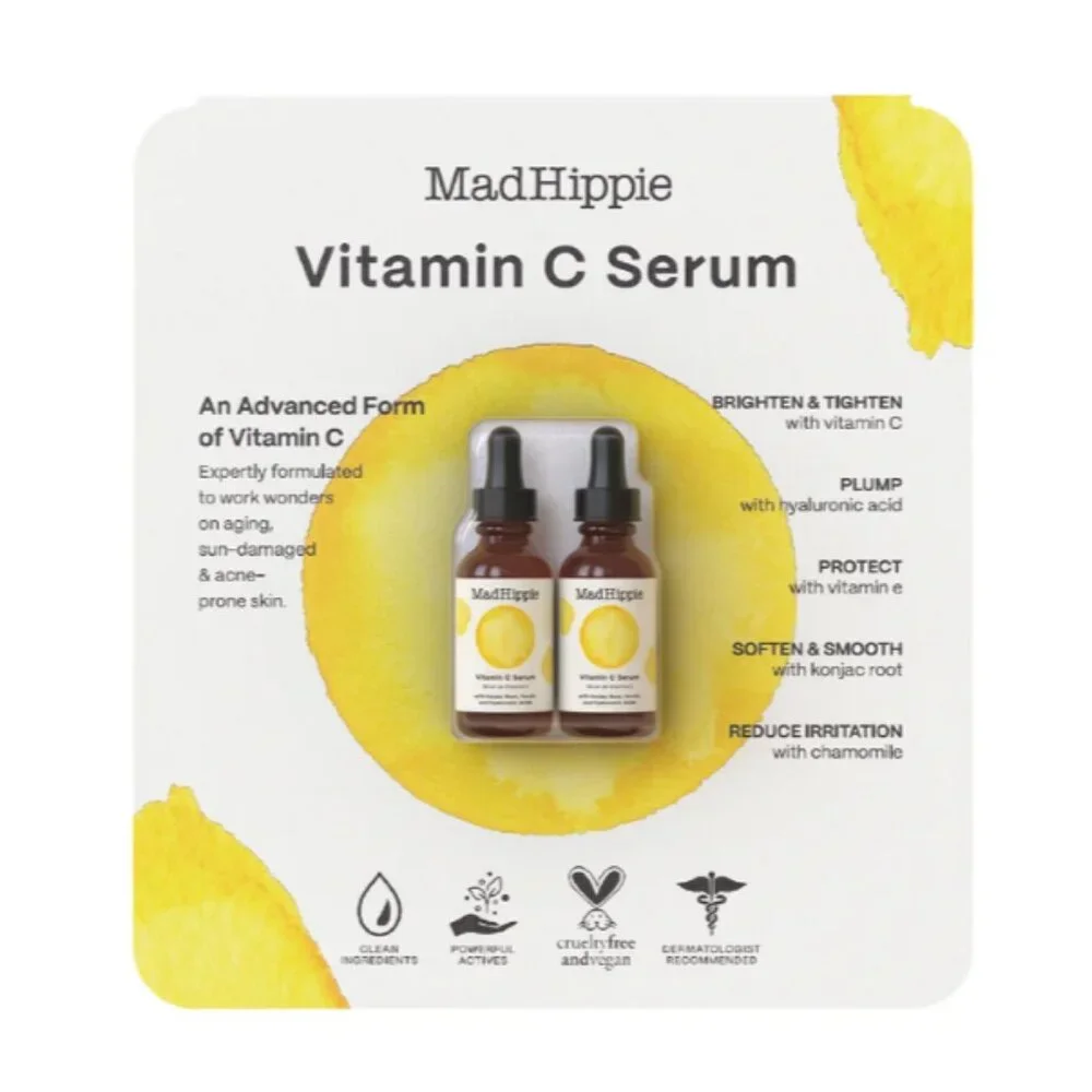 Mad Hippie Vitamin C Serum, 1 oz, 2-pack